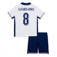 Fotbalové Dres Anglie Alexander-Arnold #8 Dětské Domácí ME 2024 Krátký Rukáv (+ trenýrky)